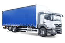 Van Hire Atherton - 26 Tonne Curtain Side Truck - Truck hire Atherton